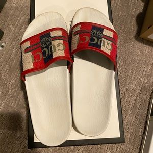 Mens Gucci Slides Size 10